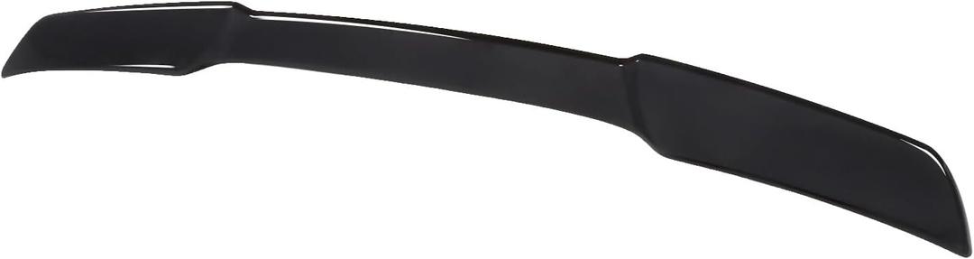 Rear Trunk Lid Wing Spoiler Compatible with Corvette C6 ZR1 2005-2013 Gloss Black Rear Spoiler Extended Style
