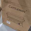 CATTLEMAN 5 in 1 Ceramic Panini Press Grill with Removable Plates, 1600W, 