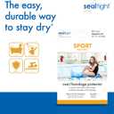 Brownmed - Seal Tight Sport Pediatric - Kid's Cast Swimming Cover - Waterproof Leg Bandage & Cast Cover for Swimming & Showers - Durable Shower Protector & Cast Bag for Leg Casts - Pediatric Leg