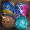 Realspring Water Skipping Ball for Children Water Grip Bouncing Ball Summer Beach Pool Toy for Adult Fun Swimming Pool Games Party Lake River Favors, 2.36 inches in diameter