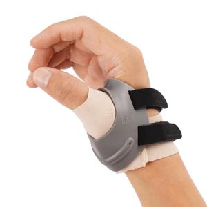 CMC Thumb Brace for Arthritis Pain Relief - Thumb Splint with sleeve for Osteoarthritis & Basal Joint Support - Adjustable & Lightweight Stabilizer for Men & Women (S, Right Hand)