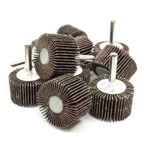 Benchmark Abrasives Aluminum Oxide 1-1/2 Inch Flap Wheel - 1 Length 1/4" Shank Mounted Sander for Deburring, Sanding, Grinding, Paint Removal - Polishing Wheel for Drill & Grinder (10 Pack) - 40 Grit Benchmark Abrasives Aluminum Oxide 1-1/2 Inch Flap Wheel - 1 Length 1/4" Shank Mounted Sander for Deburring, Sanding, Grinding, Paint Removal - Polishing Wheel for Drill & Grinder (10 Pack) - 40 Grit