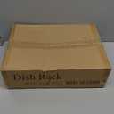 SNTD Dish Drying Rack for Kitchen Counter  Stainless Steel Dish Rack with Drainboard, Large Dish Drainer with Utensil Holder for Sink, Silver