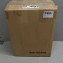 3 Lights Floor Lamp, Industrial Tree Lamp for Living Room Bedroom, Black Modern Dimmable Farmhouse Standing Lamp, Tall Pole with Clear Glass Shade