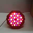 36LED Stage Lights RGB Par Light DMX Lighting Stage Uplights for Events Music Dances Shows Party Wedding Church School Christmas Club (4 Packs)