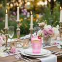 bUCLA 100pcs 12OZ Pink Plastic Cups - Premium Unbreakable Disposable Pink Solo Drinking Cups - Ideal for Wedding, Party & Valentine's Day