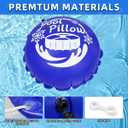 2 x 4x4Ft Pool Pillows for Above Ground Pools, 0.4mm PVC Cold-Resistant Air Pillow with 50 Ft Rope, Winterize Closing Kit for Winter Pool Cover, 4x4Ft-1Pcs