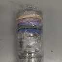 VITEVER [6 Pack] Salad Dressing Container To Go, 1.6 oz Small Condiment Containers with Lids, Reusable Stainless Steel Sauce Cups , Leakproof Silicone Lids for Lunch Bento Box, Picnic and Travel