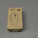 TECKNET Ergonomic Mouse, Wireless Bluetooth Vertical Mouse, 4800 DPI Optical Tracking, 6 Adjustable DPI, Quiet Clicks, 2.4GHz with USB A Receiver, 12 Months Battery, 6 Buttons, Wide Compatibility