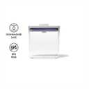 OXO Good Grips POP Container Airtight 1.7 Qt for Coffee and More Food Storage, Rectangle, Clear