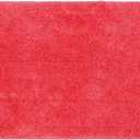 Garland Rug Traditional Nylon Washable Red 24" X 40" Bath Rug - Soft, Absorbent, And Stylish for Your Bathroom
