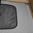 K&H Pet Products Enclosed Large Dog Car Seat, Travel Safety Carrier, Dog Travel Car Seat, Soft-Sided Covered Pet Carrier, Washable Pad, Multiple Entrances, Mesh Windows - Large 29.5 X 22 X 25.5in
