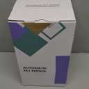 Espelho Automatic Cat Feeder- 4L Timed Cat Food Dispenser 1-6 Meals Control for Cat and Small Dog- Auto Pet Feeder with Desiccant Bag Keep Fresh for Reliable Easy Set Up and Clean- Voice Recorder