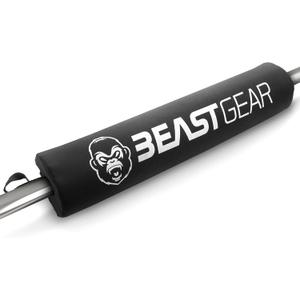Beast Gear Barbell Pad for Hip Thrust Machine - Heavy Duty, Weightlifting Hip and Squat Bar Pad w/Secure Hook & Loop Fastener - Cushioned Foam Support for Weighted Bar