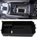 Center Console Organizer Tray Armrest Secondary Storage Box Compatible with Mercedes Benz C Class W205 2015-2021(Sedan & Coupe Only), GLC W253 2016-2022