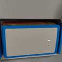 IMAGAME 36 Pack Magnetic Dry Erase Labels - Magnetic Blank Cards with Color Borders, Reusable Magnetic Name Tags - Dry Erase Labels for Home, Office, Classroom - 3 x 5 Inches