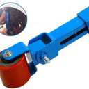 BLACKHORSE-RACING Fender Roller Tool Lip Rolling Reforming Extending Tools Auto Body Light Truck Lip Wheel Arch Roller Flaring Former Heavy Duty for Automobile Maintenance Blue