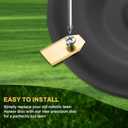 Cut More Efficiently Blade Disc + 6 Pcs Replacement Blades Compatible with ANTHBOT Pion 900 1000 / Genie 600 1000 3000, Redkey MGC500 MGC1000, Robotic Lawn Mower