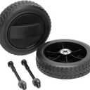 KIT0138 Grill Wheels Replacement for Traeger Pro 34 Pro 22 Pro 780 Pro 575, Eastwood 22 & 34 Bronson 20 Series, HDW332 Wheels for Traeger Pellet Grills