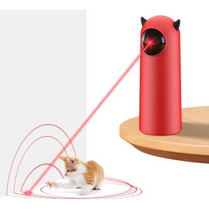 Laser Cat Toys for Indoor Cats, [2025 Newly Upgraded] Real Trajectory Motion Activated Cat Toy, Automatic Laser Pointer Interactive Automated Cat Toys for for Bored Indoor Adult Cats/Dogs/Kittenes