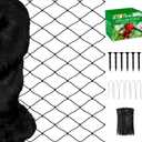 Bird Netting - 3/4" Mesh Net, 50x100ft Heavy Duty Nylon for Garden Protection, Poultry and Chicken Coop, Fruit Trees, Orchards Against Squirrels, Deer, Hawk