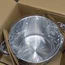 Cooks Standard 18/10 Stainless Steel Stockpot 12-Quart, Classic Deep Cooking Pot Canning Cookware with Stainless Steel Lid, Silver