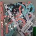 Closet Organizers and Storage, Magic Space Saving Hanger for 40 Heavy Clothes, Smart 360 Swivel Hook Cascading Hangers, Closet Organization Clothes Hangers, College Dorm Room Essentials for Girls (8 Pack)