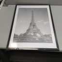 upsimples 16x24 Picture Frame, Display Pictures 14x20 with Mat or 16 x 24 Without, Wall Hanging Poster Frames, Black, 1 Pack