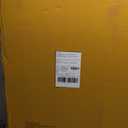 Amazon Basics Portable TV Dinner 4-Pack Rectangular Folding Tray Table with Storage Rack, Black, 15" x 19" x 26"