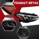 Nakkaa Headlight Assembly Compatible with Civic Touring/Sport/LX 2022-2025
Headlamp Driver & Passenger Side 33150-T20-A22 33100-T20-A22