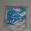 Leekalos One Size Adjustable Reusable Swim Diaper Boys & Girls, Swim Diapers for Baby Shower Gifts & Swimming Lessons, Pack of 3 (Jade, Aqua, Gold, Large)