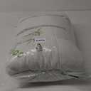 HYLEORY Mattress Topper Queen Size - Bamboo-Viscose Plush Pillow Top Mattress Pad, Thick Mattress Protector Cover Breathable Fluffy Soft Bed Topper with 8-21" Deep Pocket, Green