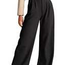 NIMIN High Waisted Work Pants for Women Business Casual Outfits 2025 Office Dress Pants Trousers with Pockets, S