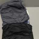 Wegreeco Washable Male Dog Belly Band (Stylish Pattern) - Pack of 3 - Washable Male Dog Belly Wrap, Dog Diapers Male (Black, Charcoal, Navy, Large)