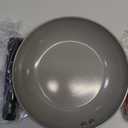 9.5 Inch Nonstick Frying Pan Skillet, Ceramic Frying Pan, Non Toxic Healthy Ceramic Coating, Suitable for All Stovetops, PTFE PFOA PFOS Free, Black