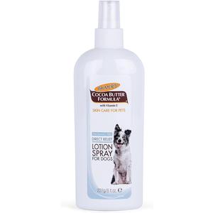 Palmer's for Pets Cocoa Butter Formula Direct Relief Lotion Spray for Dogs with Vitamin E | Fragrance Free Dog Lotion for Dry Itchy Skin Spray On Lotion for Dogs - 8 oz (FF15584)