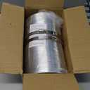 VIVOSUN 6 Inch Flex Air Aluminum Duct for Ventilation, 25 Feet Long Heavy-Duty Multi-Layer Dryer Hose Vent for Heating Cooling Ventilation and Exhaust, 2 Clamps Included (Silver)