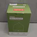 200ml Glass Reservoir Essential Oil Diffuser with Glass Dome Ultrasonic Aromatherapy Diffuser with Four Timer Colorful Light Auto-Off for Home Office Bedroom