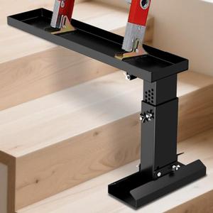 Foldable Ladder Extender for Stairs-Heavy-Duty Ladder Leveler-Adjustable 13.4-19.1" Height/Platform 27x5.63"/Non-Slip Mat-Ladder Extension Aide Stabilizer for Extension/Straight/Telescopic Ladder Foldable Ladder Extender for Stairs-Heavy-Duty Ladder Leveler-Adjustable 13.4-19.1" Height/Platform 27x5.63"/Non-Slip Mat-Ladder Extension Aide Stabilizer for Extension/Straight/Telescopic Ladder