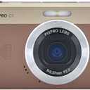 KODAK PIXPRO C1 Friendly Zoom Digital Camera - 13MP Compact Point and Shoot with 2.8” 180° Tilt LCD Flip Screen, Retro Vintage Design with 4X Zoom and 1080P Full HD Video for Travel, Vlogging, Brown