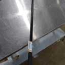 SPARTA Fiberglass Broomstick Replacement Broom Handle with Acme Threaded Tip for Industrial Cleaning Tools, Fiberglass, 60 Inches, Black (1)