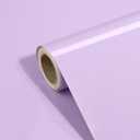 Light Purple Contact Paper 15.7"x196" Glossy Lavender Purple Peel and Stick Wallpaper for Kitchen Countertop/Cabinet Self Adhesive Waterproof Wall Paper Removable Decorative Vinyl