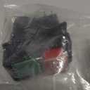 Jyving 1pc Electric On Off Switch Red Green Button for Cement Concrete Mixers 240V