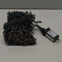 YEGUO 200 LED 66ft Christmas Lights Outdoor Waterproof, Warm White String Light Indoor, 8 Modes Green Wire Twinkle Xmas Tree Light Plug in with Memory Timer