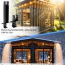 Shipping Container Roof Brackets for 20FT Shipping Containers | Wood Truss Brackets for Shipping Containers for Build a 5 Sloping Roof on Top of 20 FT Shipping Containers