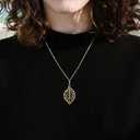 Uonlytech 200Pcs Gold Hollow Leaf Charms for Jewelry Making Lightweight Metal Pendants for Diy Earrings Necklaces Hair Clips Crafting Ornaments