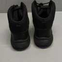 NORTIV 8 Men's Waterproof Military Tactical Hiking Work Boots Leather Motorcycle Combat Lightweight Non-Slip Boots for Men 8 Inches (10, Black)