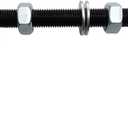 Universal Industrial Heavy Duty 3/4" J-Bolt Gate Hinge Steel Pivot Hinge Welded Hinge for Welding on Larger Iron or Steel Gates, Adjustable 8 1/2" Long Bolts Ball Bearing (Sold as A Single)