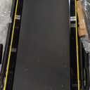 3 in 1 Under Desk Treadmill with Incline, Walking Pad with Removable Desk Workstation, Adjustable Height for Different Need, 300lbs Capacity, Foldable Compact for Home Small Office (Black Yellow)