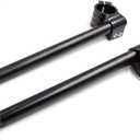 33mm clip ons handlebar fit for motorcycle fork tube 33mm,cafe racer build clip on bars  7/8" CNC aluminum Machined